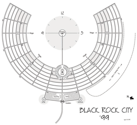 Map of Burning Man