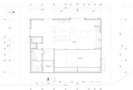 House in Fukaya by Nobuo Araki