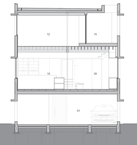 House in Tomigusuku by Rhythmdesign