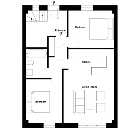 London Fields apartment by Scenario Architects