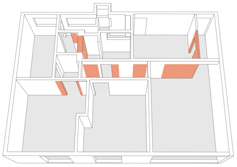 Pompeia apartment by Vitro Arquitetura