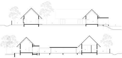 The Triangle House by Phongphat Ueasangkhomset
