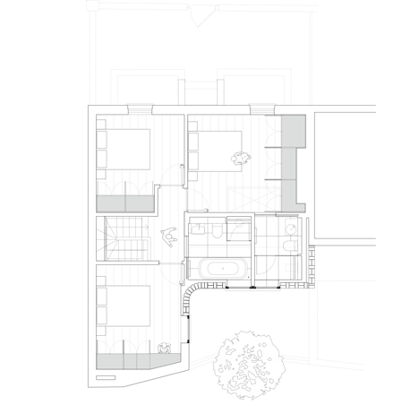 Brackenbury House by Neil Dusheiko Architects