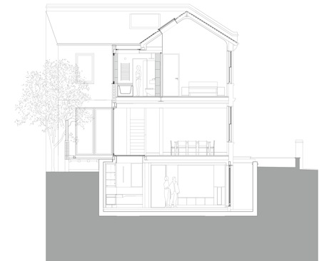 Brackenbury House by Neil Dusheiko Architects