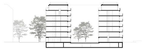 Building cooperative cb19 by Zanderroth Architekten