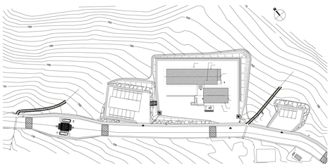 CeongTae Mountain's Visitor Information Center by Namu Architects