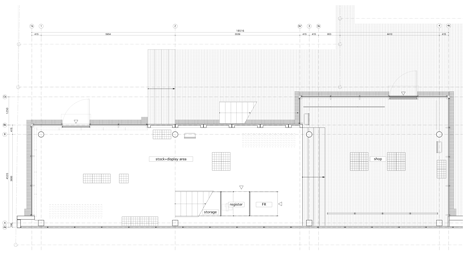 Descente Blanc store by Schemata