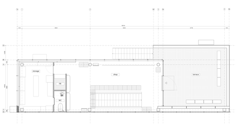 Descente Blanc store by Schemata