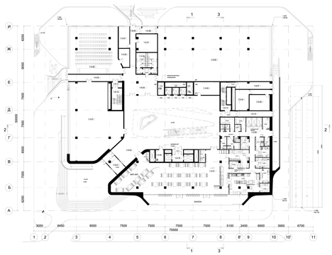 Dominion Office Building, Moscow by Zaha Hadid