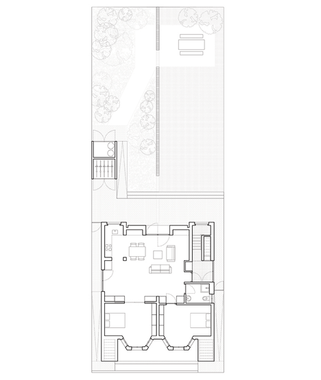 Semi-detached house in Oxford by Delvendahl Martin Architects