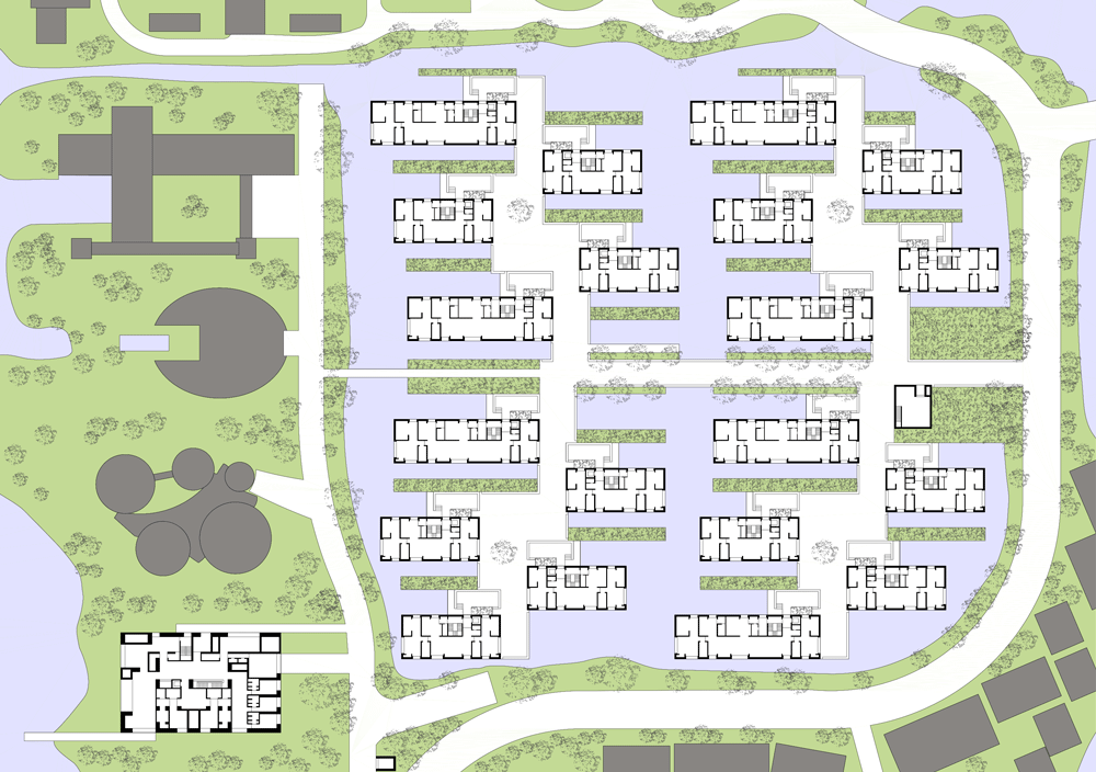 Xixi Wetland Estate by David Chipperfield