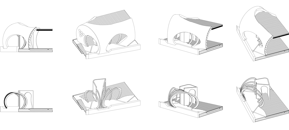 Construction diagrams for Cella Bar