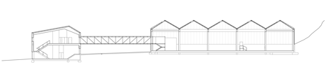 Ademia office and warehouse building by Joao Mendes Ribeiro