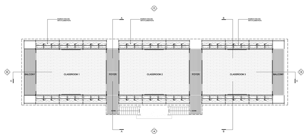 Baan Huay Sarn Yaw School by Vin Varavarn Architects