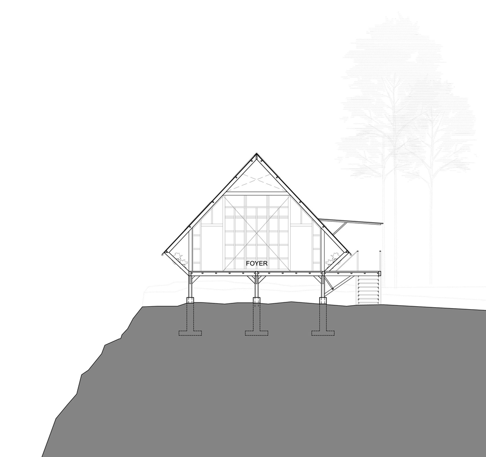 Baan Huay Sarn Yaw School by Vin Varavarn Architects