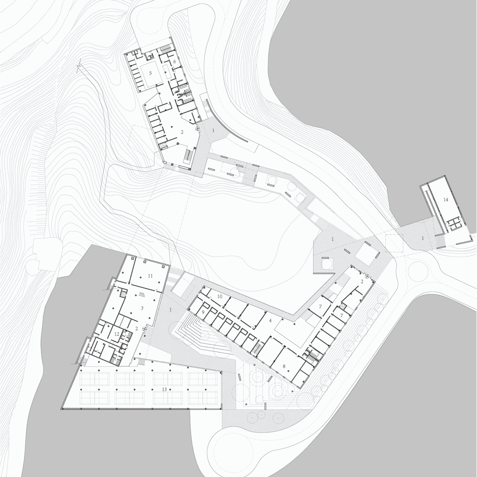 Chongqing Taoyuanju Community Center by Vector Architects