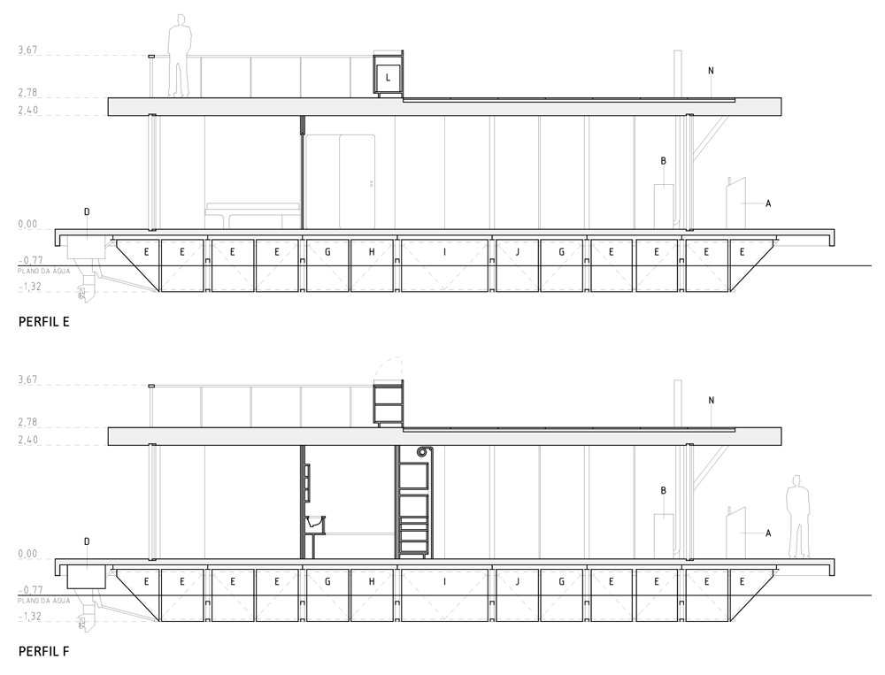 Floatwing floating house by Friday