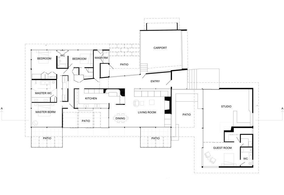 Julius Shulman Home and Studio by Lorcan O'Herlihy Architects