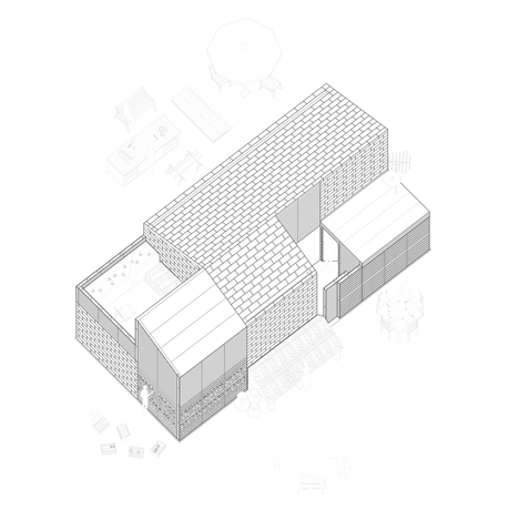 Mexico House by Tatiana Bilbao for Chicago Architecture Biennial 2015