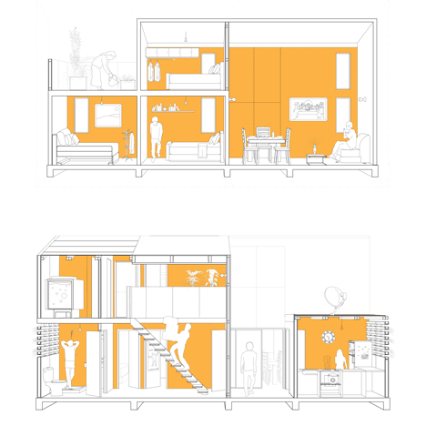 Mexico House by Tatiana Bilbao for Chicago Architecture Biennial 2015