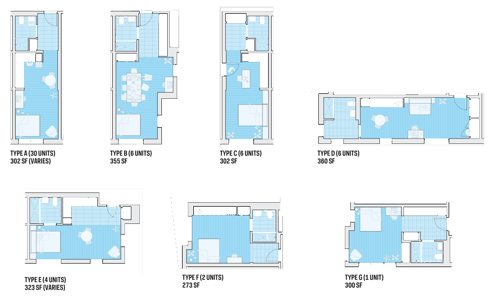 My Micro NY apartment building by nArchitects