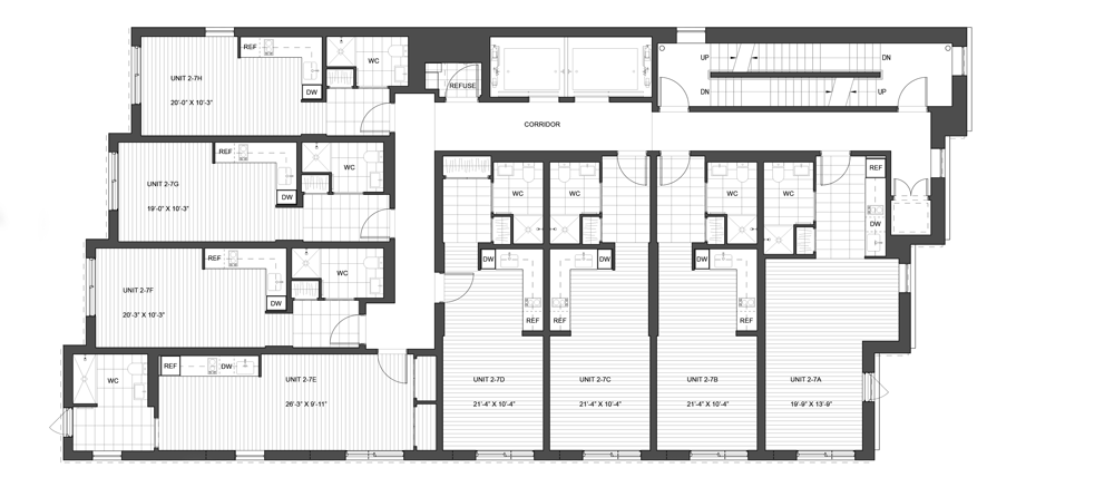 My Micro NY apartment building by nArchitects