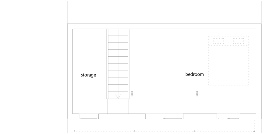 4 columns Tokyo house by FT Architects