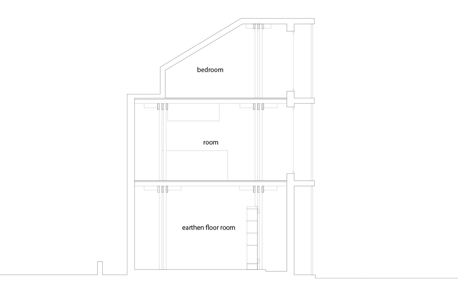 4 columns Tokyo house by FT Architects