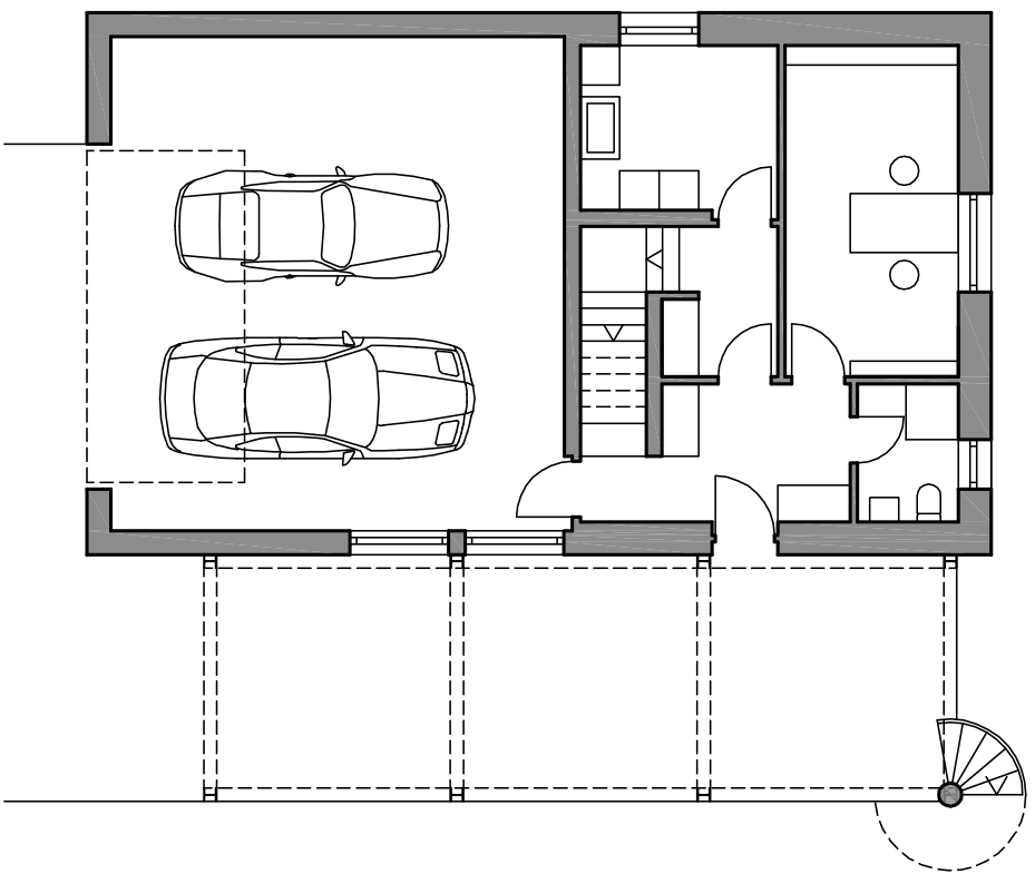 House for a racing car driver by Stempel and Tesar