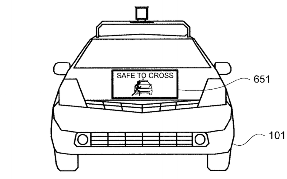 Driverless car patent by Google