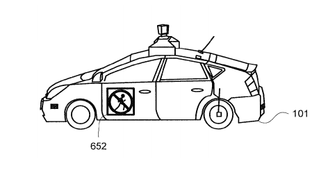 Driverless car patent by Google