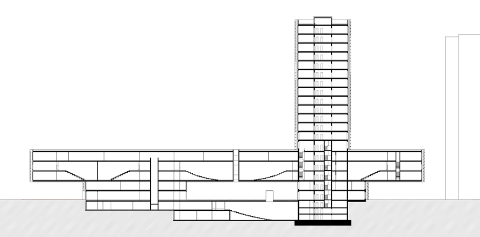 University of Luxembourg's Maison du Savoir by Baumschlager Eberle and Christian Bauer & Associés Architectes