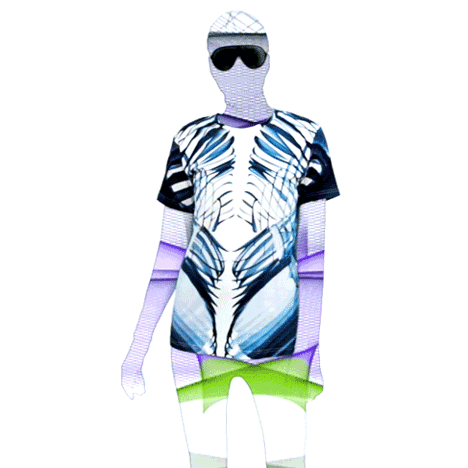 Print All Over Me fashion collection by artist Lia and studio Sosolimited