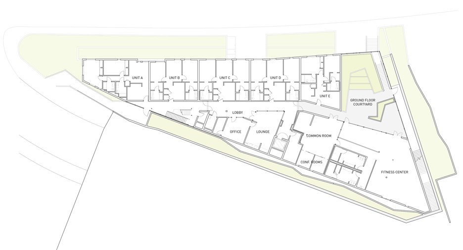 SL11024 student and faculty housing by LOHA