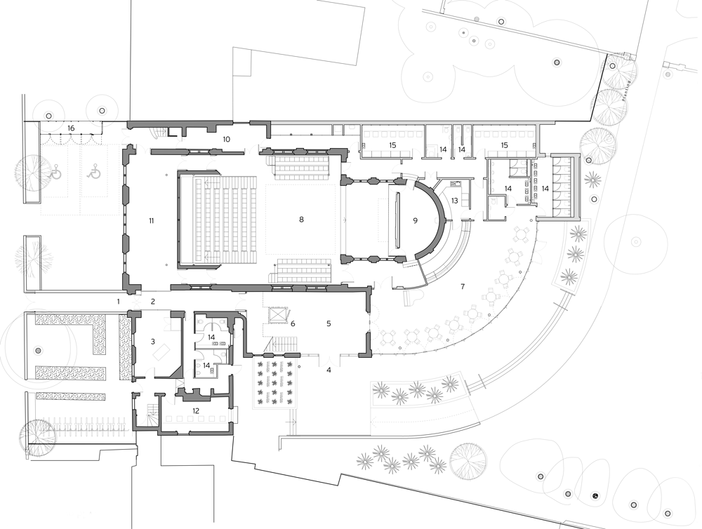 The Quarry Theatre in Bedford by Foster Wilson Architects