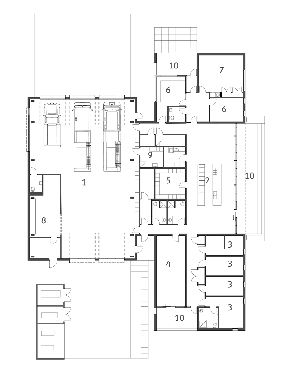 Fire Station 76 by Hennebery Eddy