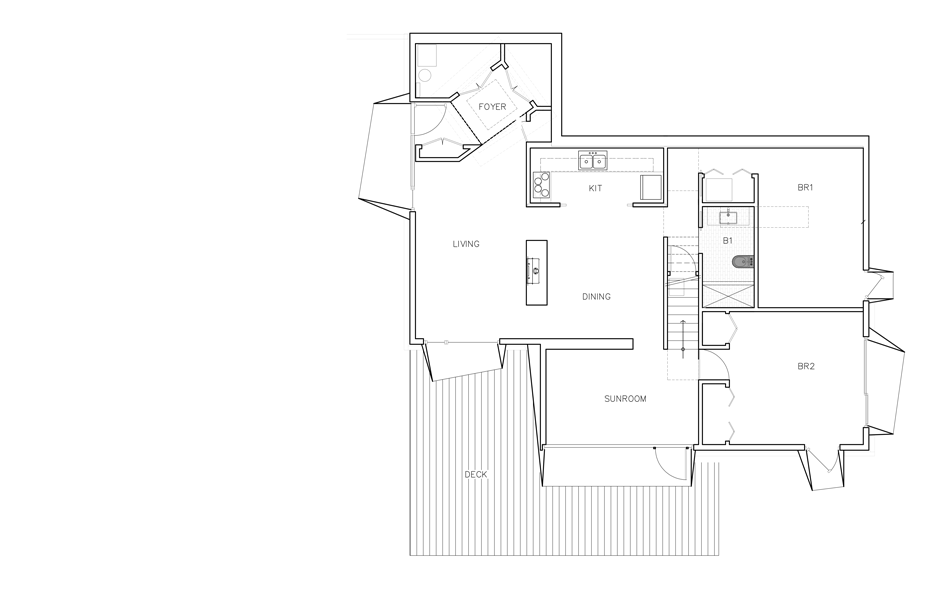 Lake house by Taylor and Miller