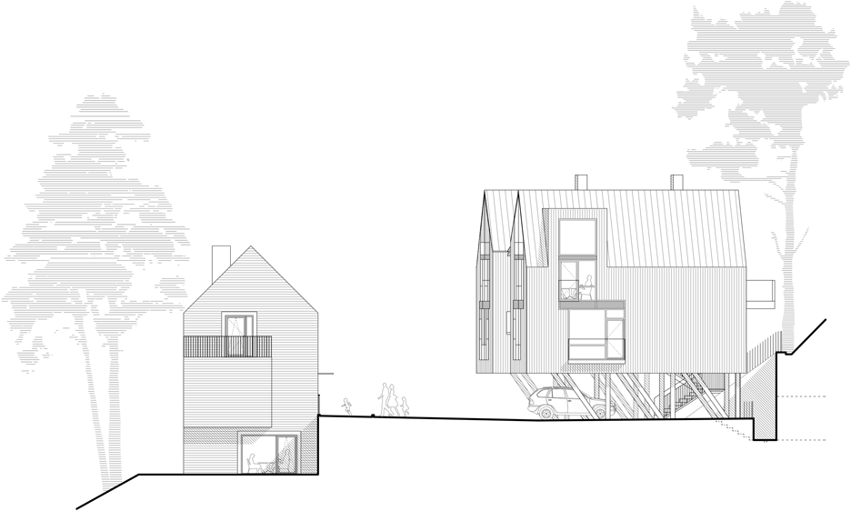 Residential quarter in Pavilniai regional park by Plazma and Paleko ARCH studija