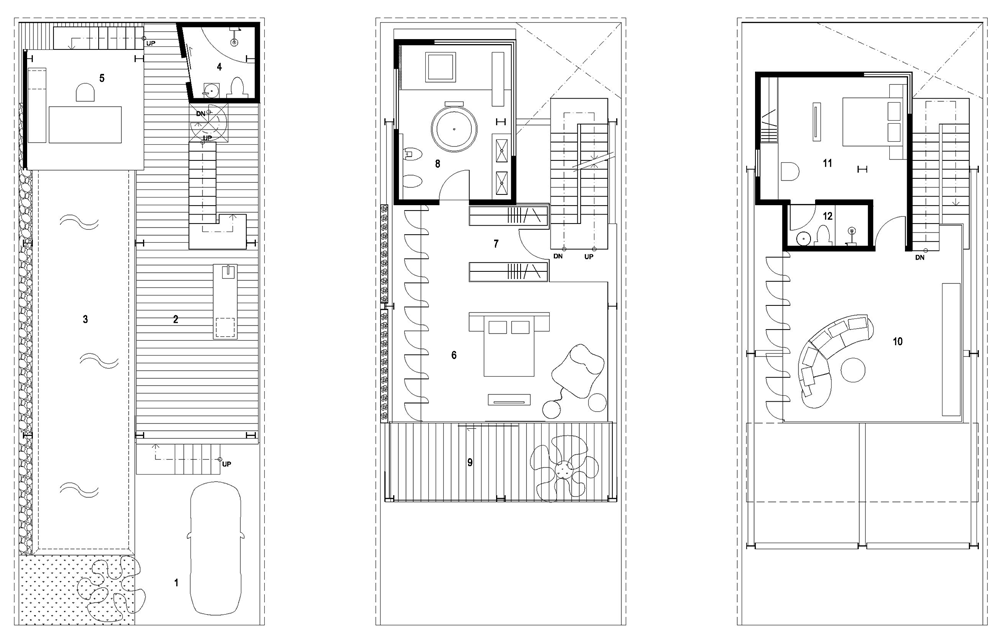 Rumah Miring by Budi Pradono Architects