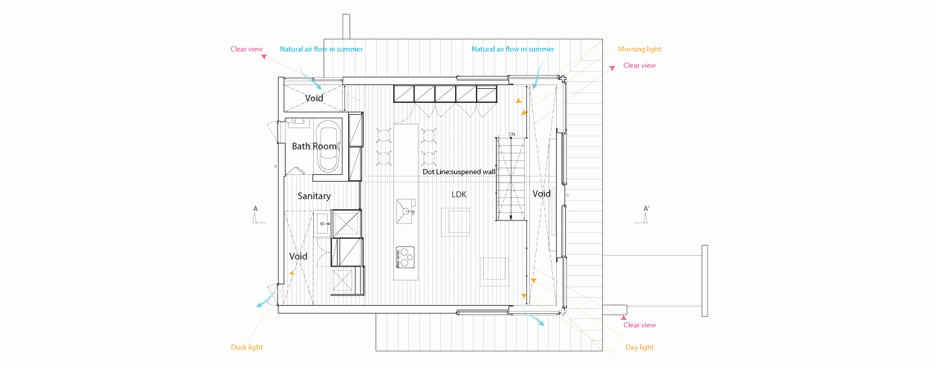 Go Bang House by Shoji Takeru Architects