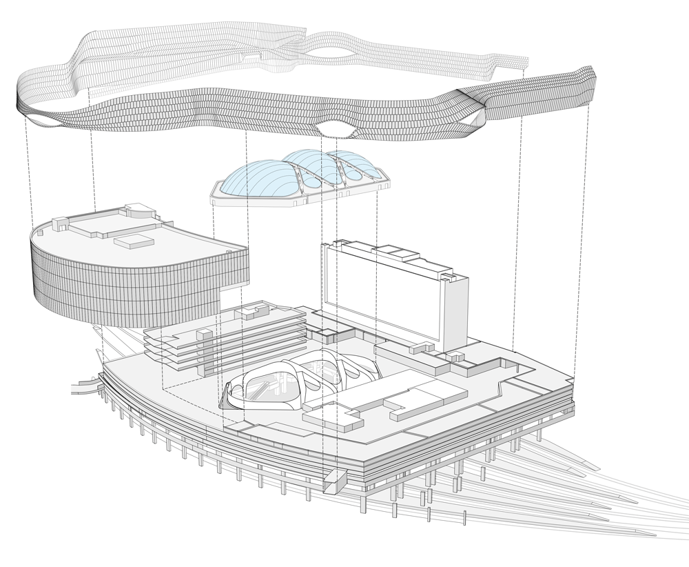 Birmingham New Street Station renovation by AZPML