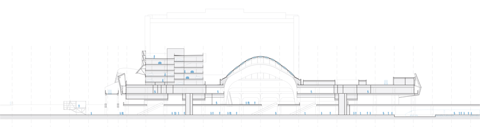 Birmingham New Street Station renovation by AZPML