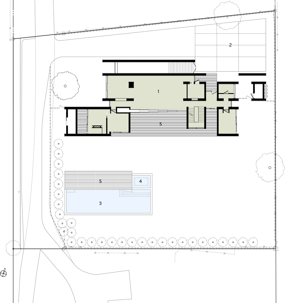 Elizabeth II house by Bates Masi