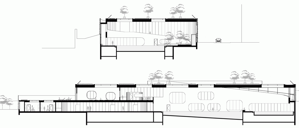 Aquazena swimming pool by Mikou Studio