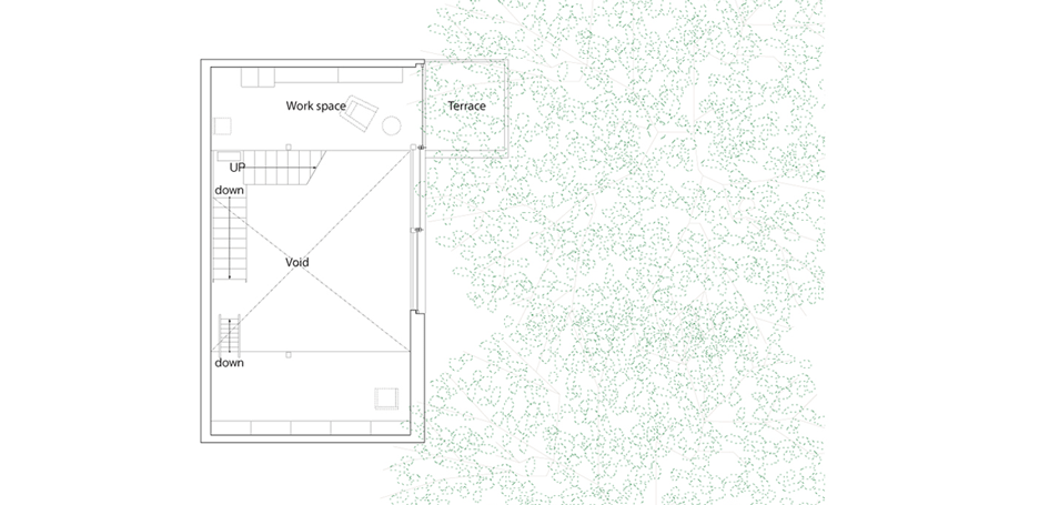 House to catch the tree by Takeru Shoji Architects