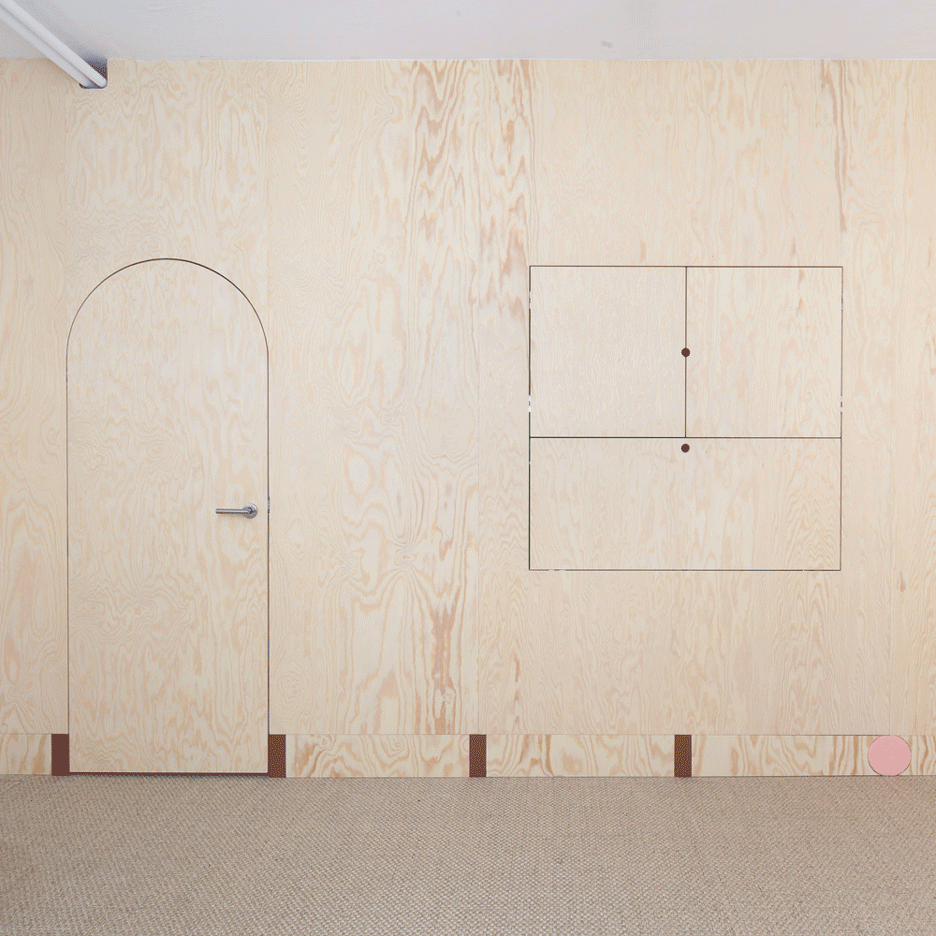 Inhabited wooden walls in Geneva by Aurélie Monet Kasisi