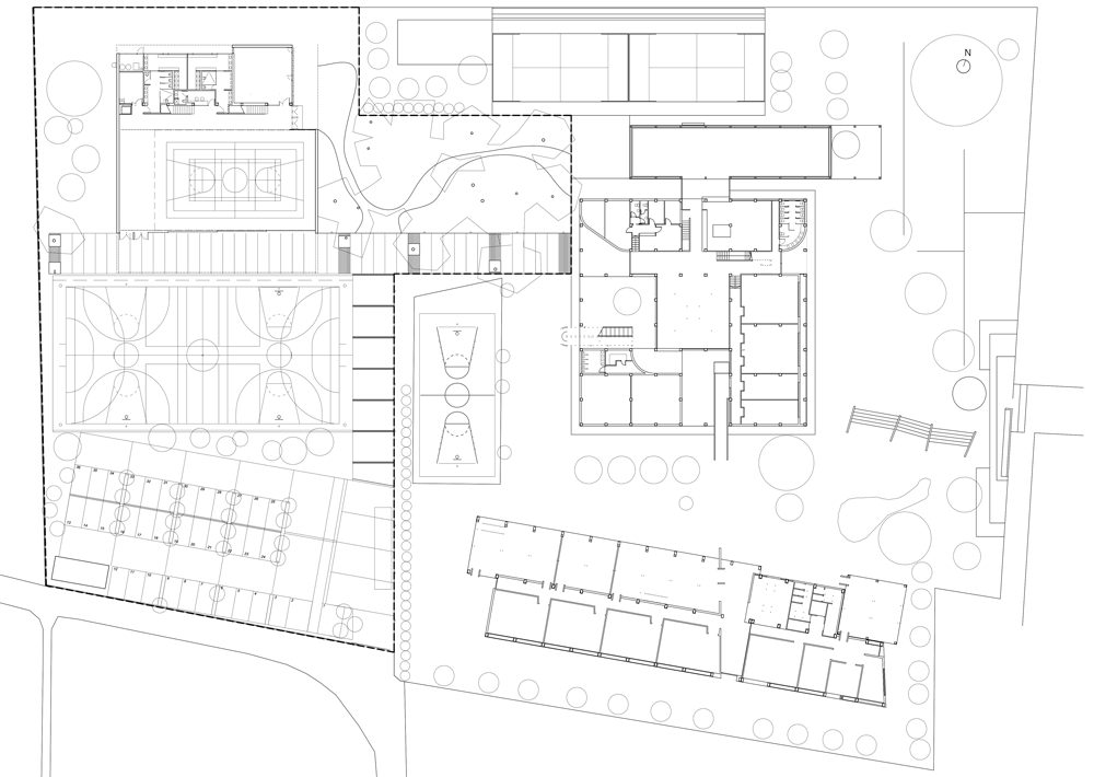 Multipurpose Educational Hall by Carmen Martinez, Gregori Carmel Gradolo Martinez and Arturo Sanz Martinez