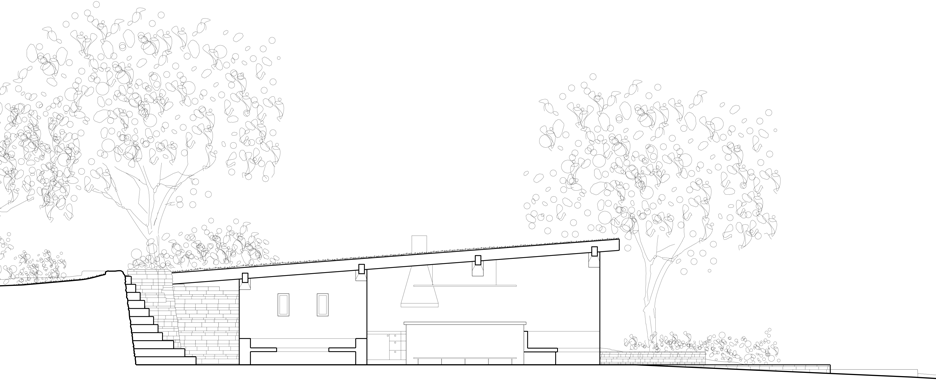 Modern pool house by Roz Barr Architects