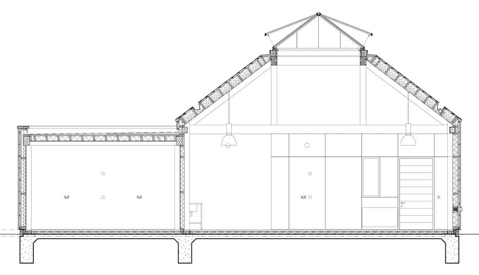 Design and Technology block at St James's School by Squire and Partners architects.