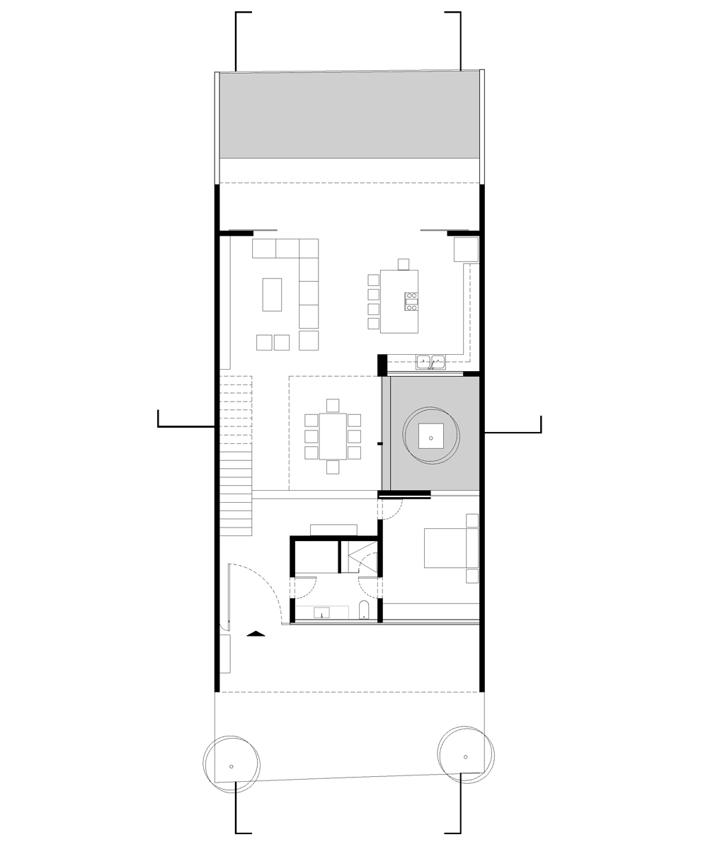V House by Abraham Cota Paredes